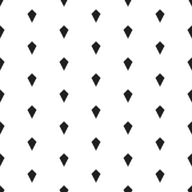 Dijital ve yazdırma materyalleri için uçurtma şekli vektörü dikişsiz karalama siyah ve beyaz soyut arkaplan çizimi