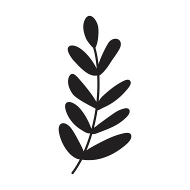 El çizimi çiçek yaprakları davetiye, tebrik kartı, poster, ağ, resim ve çerçeveler için resim unsurları bırakır 