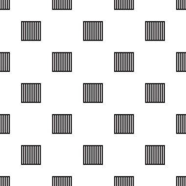 Hediye eşyalar, ambalaj, duvar, kartlar ve el sanatları ve diğer web ve yazıcı materyalleri için siyah ve beyaz resimde soyut dokuların kusursuz desenli kare geometrik tasarımı.