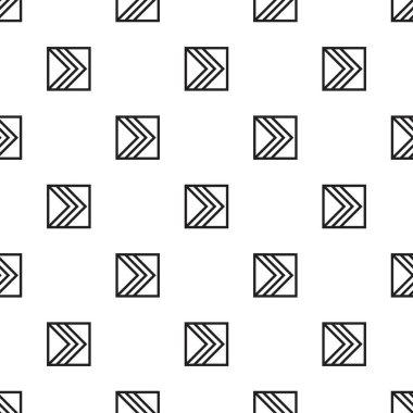Hediye eşyalar, ambalaj, duvar, kartlar ve el sanatları ve diğer web ve yazıcı materyalleri için siyah ve beyaz resimde soyut dokuların kusursuz desenli kare geometrik tasarımı.