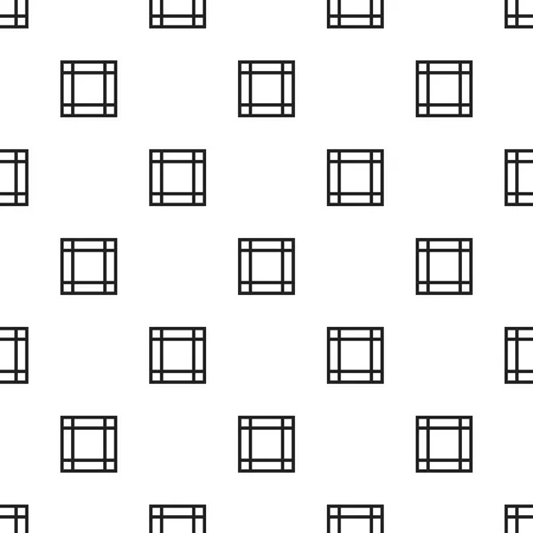 Diseño Forma Geométrica Cuadrada Sin Costuras Fondo Textura Abstracta Ilustración — Vector de stock