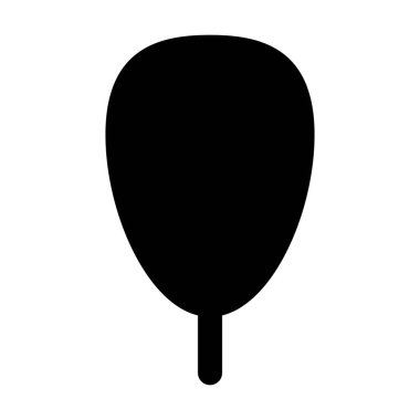 Doğa, ekoloji ve çevre için düz renkli bir resimde ağaç ikonu vektör sembolü