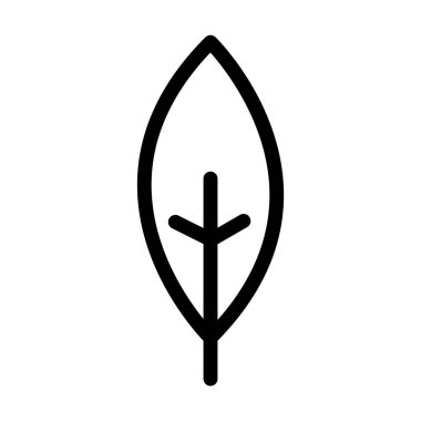 Doğa, ekoloji ve çevre için düz renkli bir resimde ağaç ikonu vektör sembolü