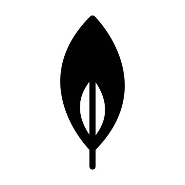 Doğa, ekoloji ve çevre için düz renkli bir resimde ağaç ikonu vektör sembolü