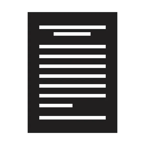 Archive Icon Vector Business File Data Document Report Glyph Illustration — Vettoriale Stock