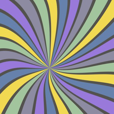 Güneş patlaması vektörü arka plan soyut yaz retro deseni kıvrımlı çizgiler kumaş, doku, tekstil ve dijital kağıt ve baskı materyalleri için duvar kağıdı çizimi.