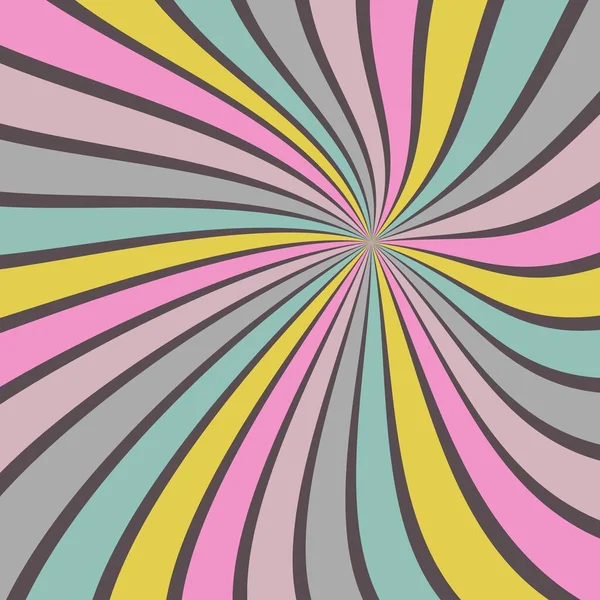 Güneş patlaması vektörü arka plan soyut yaz retro deseni kıvrımlı çizgiler kumaş, doku, tekstil ve dijital kağıt ve baskı materyalleri için duvar kağıdı çizimi.