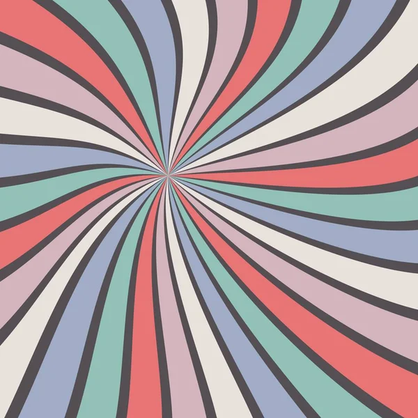 Güneş patlaması vektörü arka plan soyut yaz retro deseni kıvrımlı çizgiler kumaş, doku, tekstil ve dijital kağıt ve baskı materyalleri için duvar kağıdı çizimi.