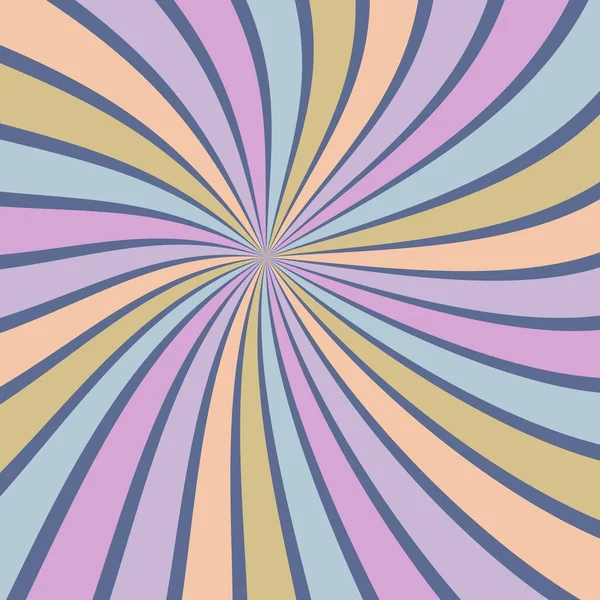 Güneş patlaması vektörü arka plan soyut yaz retro deseni kıvrımlı çizgiler kumaş, doku, tekstil ve dijital kağıt ve baskı materyalleri için duvar kağıdı çizimi.