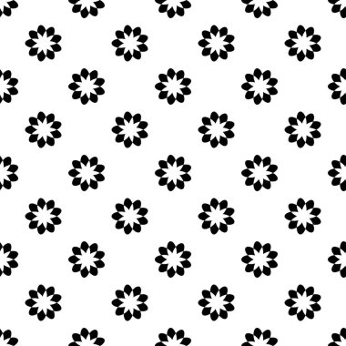 Kusursuz çiçek desenli vektör şekil karalama bitkisi soyut doku dijital kağıt ve yazdırma materyalleri için arkaplan çizimi.
