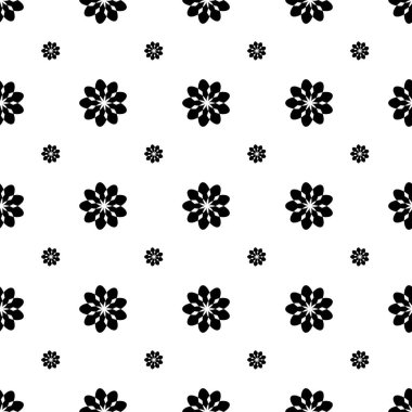 Kusursuz çiçek desenli vektör şekil karalama bitkisi soyut doku dijital kağıt ve yazdırma materyalleri için arkaplan çizimi.
