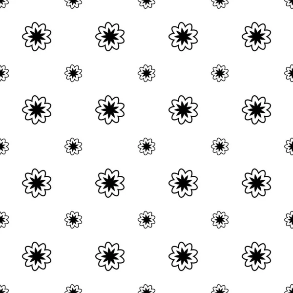 Kusursuz çiçek desenli vektör şekil karalama bitkisi soyut doku dijital kağıt ve yazdırma materyalleri için arkaplan çizimi.