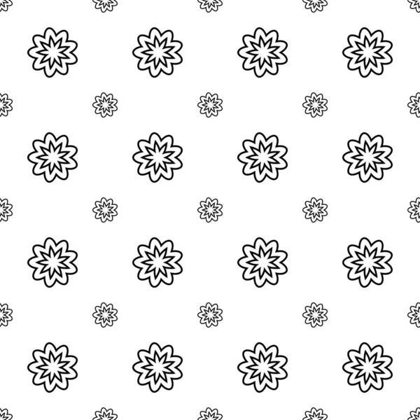 Kusursuz çiçek desenli vektör şekil karalama bitkisi soyut doku dijital kağıt ve yazdırma materyalleri için arkaplan çizimi.