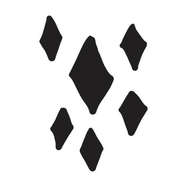 Bir kabartma resimde soyut şekil, vektör modern ve çağdaş tasarım sanat unsuru, duvar sanatı ve baskı koleksiyonları için