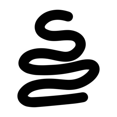 Bir kabartma resimde soyut el çizimi şekil karalama, vektör modern ve çağdaş tasarım sanat öğesi koleksiyonu, duvar sanatı ve baskı koleksiyonları