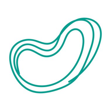 Yazdırma ve web arkaplanı için soyut şekil çizgisi modern sanat tasarımı ögesi