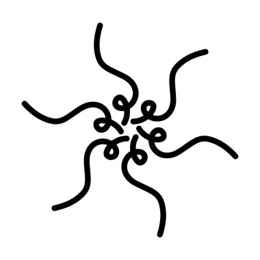 Yazdırma ve web arkaplanı için soyut şekil vektör tasarım ögesi modern ve çağdaş illüstrasyon