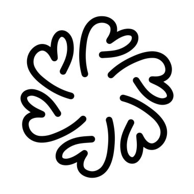 Yazdırma ve web arkaplanı için soyut şekil vektör tasarım ögesi modern ve çağdaş illüstrasyon