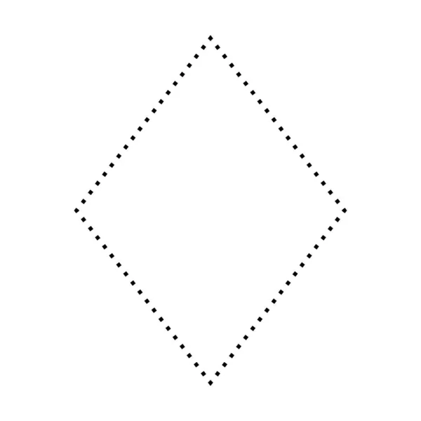 象形文字中具有创意的平面设计的菱形点缀符号向量图标 — 图库矢量图片