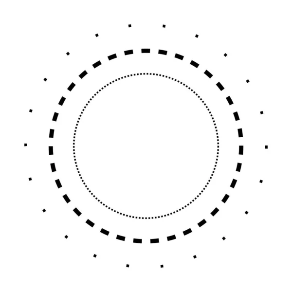 Στοιχείο Γραμμών Σχήματος Κύκλου Για Παιδιά Προσχολικής Ηλικίας Νηπιαγωγείου Και — Διανυσματικό Αρχείο