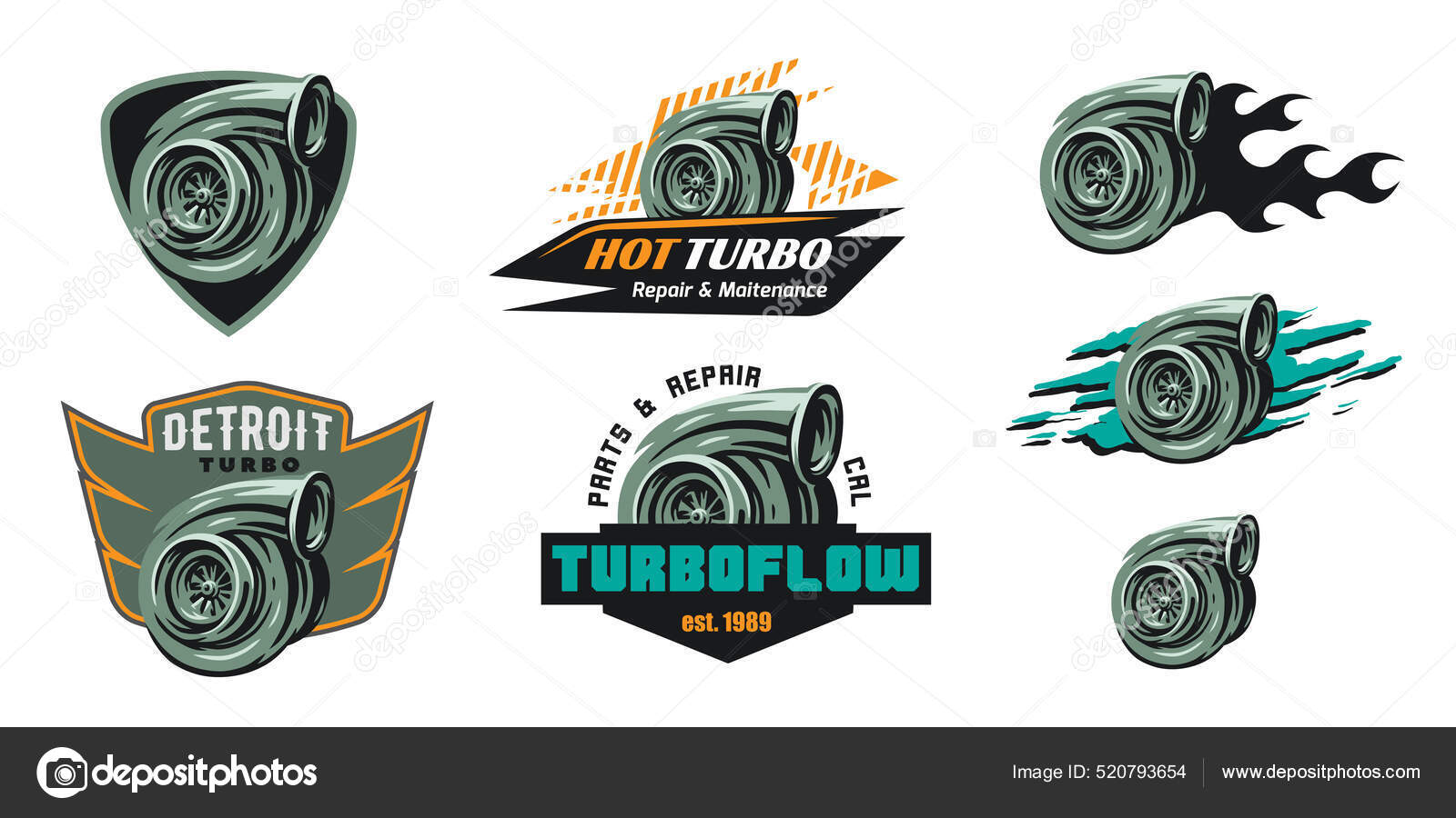 TURBO sign, label, badge, emblem or design element on car paint Stock Photo  - Alamy
