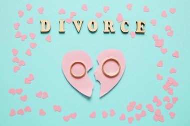 Kırık kalp ve iki altın yüzük. Evlilik, mahkeme ve boşanma..