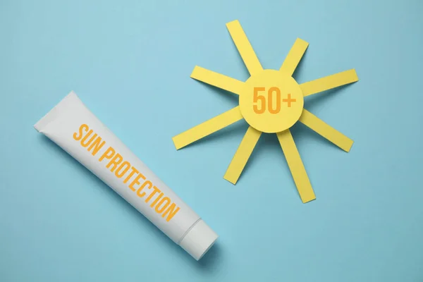 Proteção Ultravioleta Protetor Solar Pele Envelhecimento Dermatologia Creme Queimadura Solar — Fotografia de Stock
