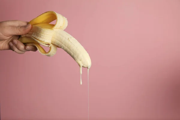 Bananas Boobs Concept Topless Female Breasts Hidden Censored