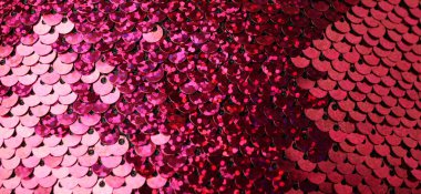 Moda pembe pullu arka plan, kumaş parlatıcısı..