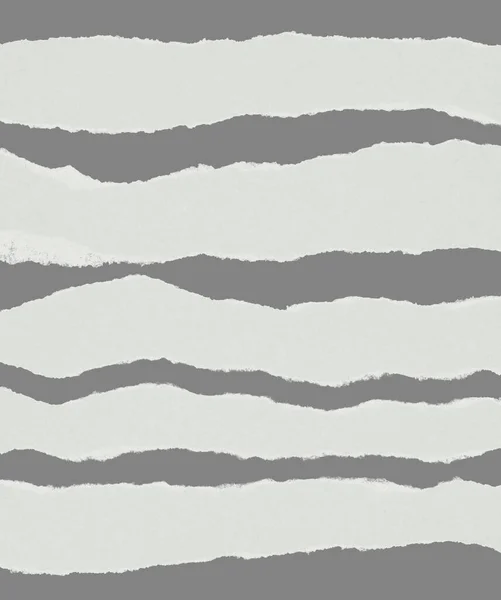 Weiße Zerrissene Papiersammlung Isoliert Auf Grauem Hintergrund Zerrissene Blanko Attrappe — Stockfoto