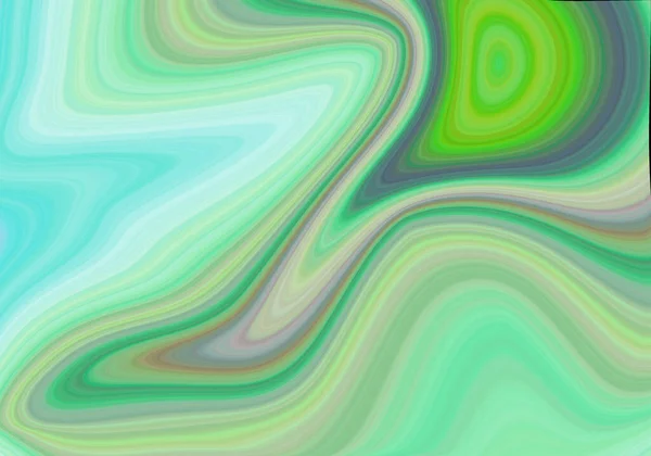 Абстрактний Зелено Блакитний Фон Змішування Фарби — стокове фото