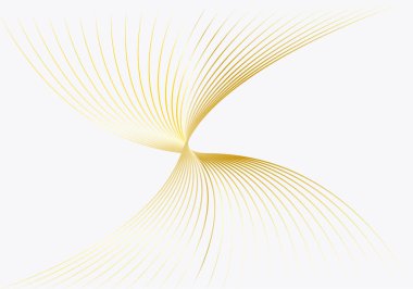 Beyaz arkaplanda ağ ve altın ağ.