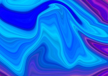 Mavi renk karışık boya arkaplanı.