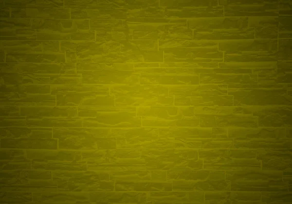 Gradiente Cor Amarela Tijolo Textura Fundo — Fotografia de Stock