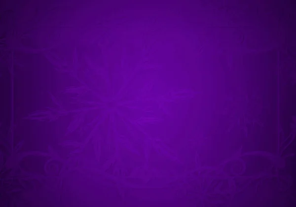 Різдвяний Фіолетовий Фон Сніжинкою — стокове фото