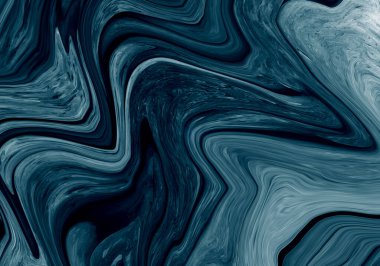 Turkuaz mavi ve siyah arkaplan dalgaları