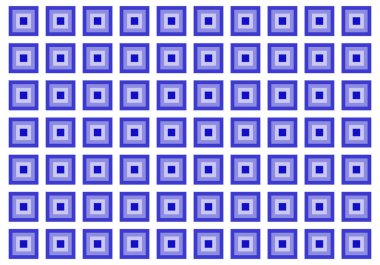 Beyaz arkaplanda mavi tonlarda mozaik arkaplan