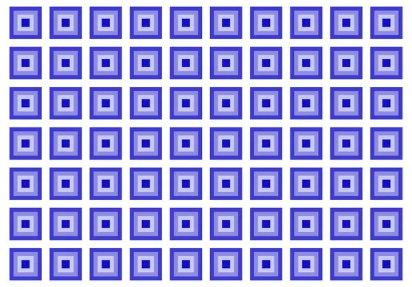 Fondo Mosaico Tonos Azules Sobre Fondo Blanco — Vector de stock