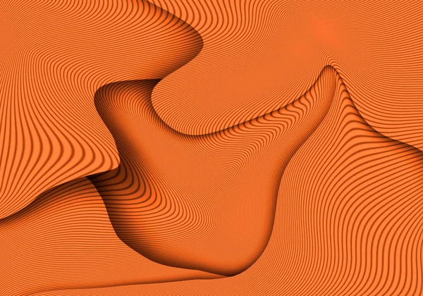 Оранжевый Слой Фона Тенями — стоковое фото