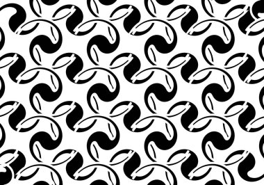 Siyah ve beyaz soyut arka plan. Siyah ve beyaz çiçekli arka plan