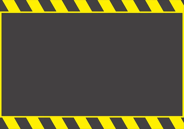 Warnplakat Hintergrund Für Baustelle — Stockvektor