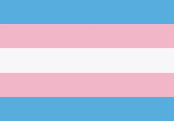 跨性别人士横幅按背景划分 — 图库矢量图片