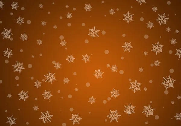 Pomarańczowe Tło Opakowania Boże Narodzenie — Zdjęcie stockowe