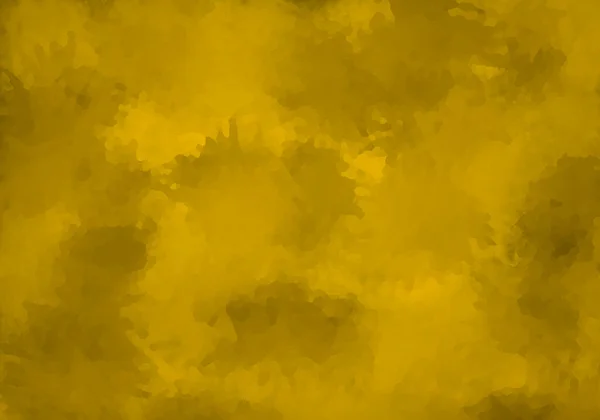 斑紋混合塗料の黄色の背景 — ストック写真