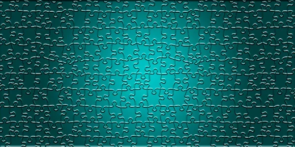 Gradient Blauen Hintergrund Mit Puzzle — Stockfoto