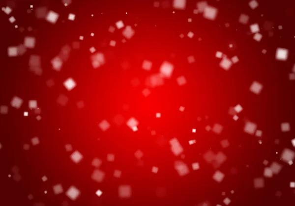 Rode Achtergrond Met Witte Glitters — Stockfoto