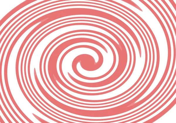 Röd Spiral Bakgrund Vit Bakgrund — Stockfoto