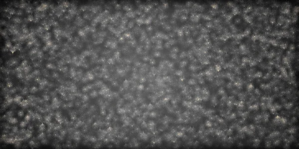 灰色のグラデーションの点と輝きの背景 — ストック写真