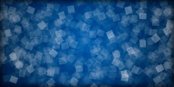 Blue Background Squares Gradient — Stock Photo, Image