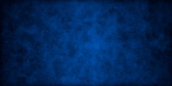 Fond Mural Bleu Avec Des Taches Sombres — Photo